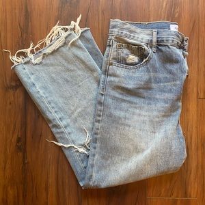 Pistola High Waisted Crop Denim Size 10
